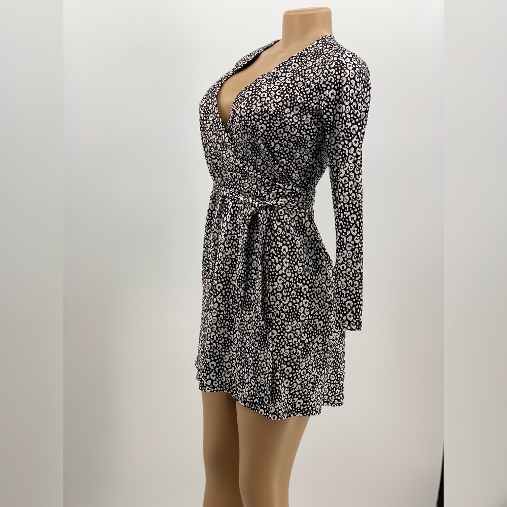 NWT LOFT Floral Wrap Dress - Picture 2 of 6